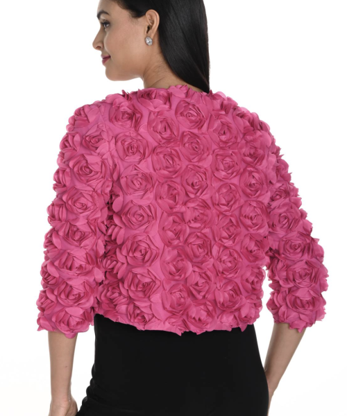 Alternative view of Fuchsia Roses Jacket